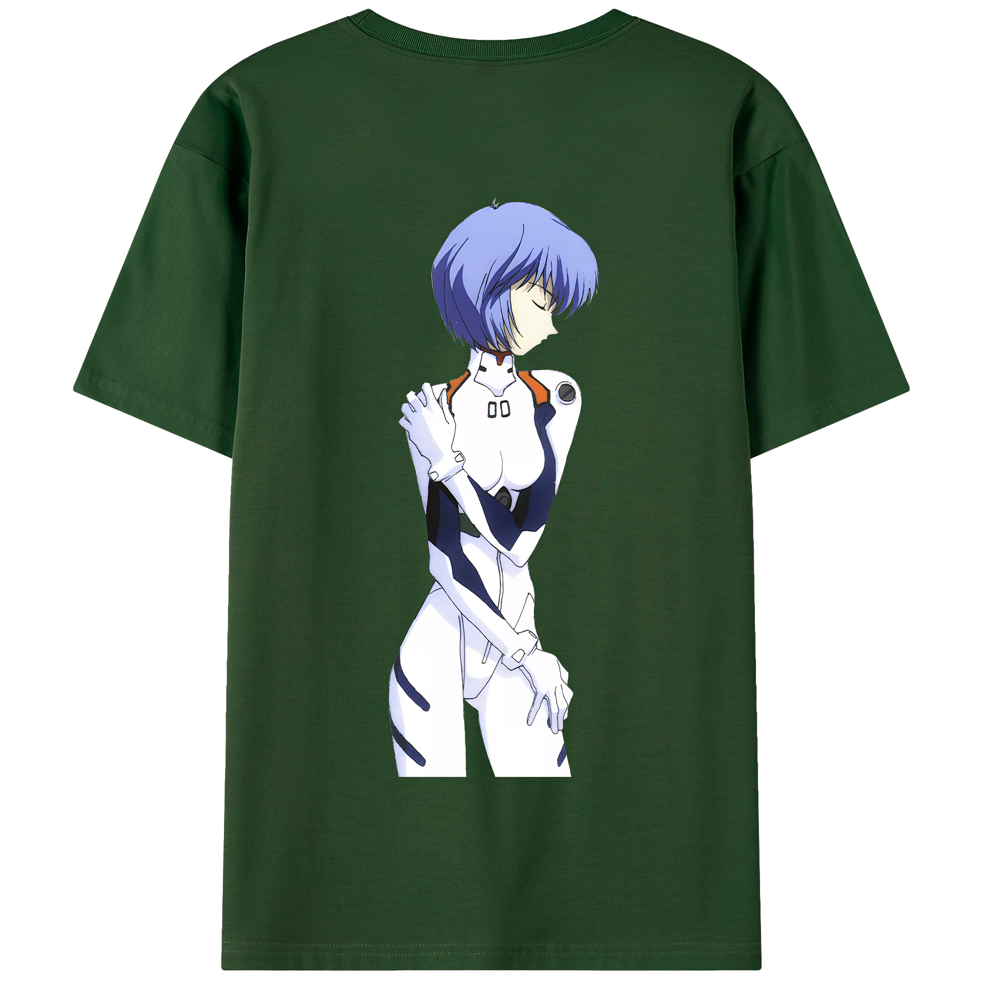 （画像用） EVA 新世紀エヴァンゲリオン 綿100％半袖Tシャツ（背面プリント）